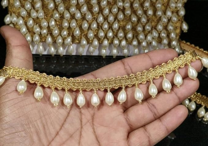 Moti drop lace (9mtr)