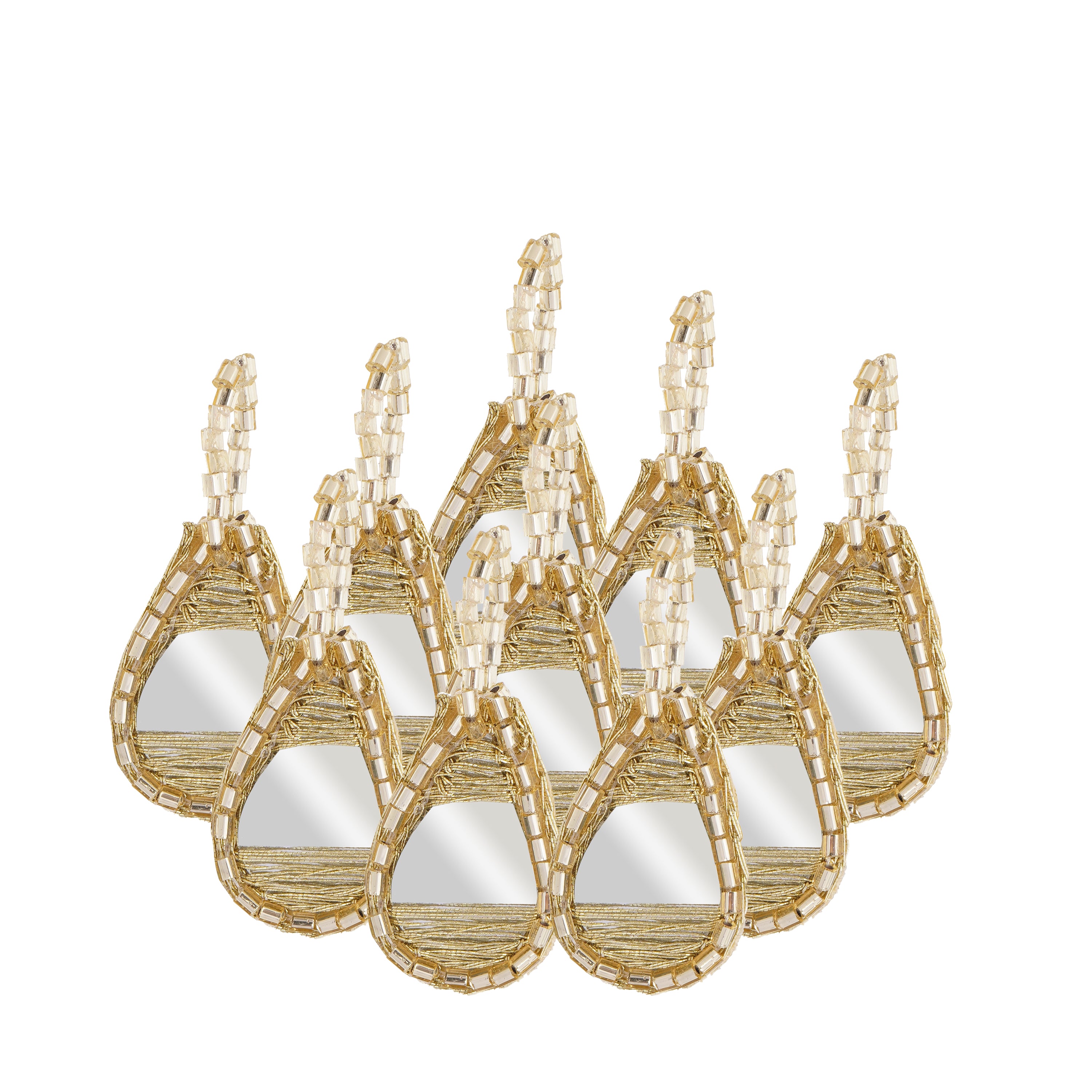 Mirror Latkans ( 6 Pairs)