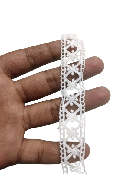 white dyeable lace 13 metre