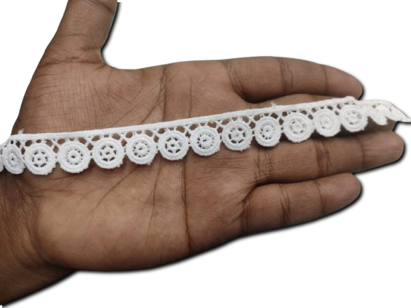 white dyeable lace 13 metre