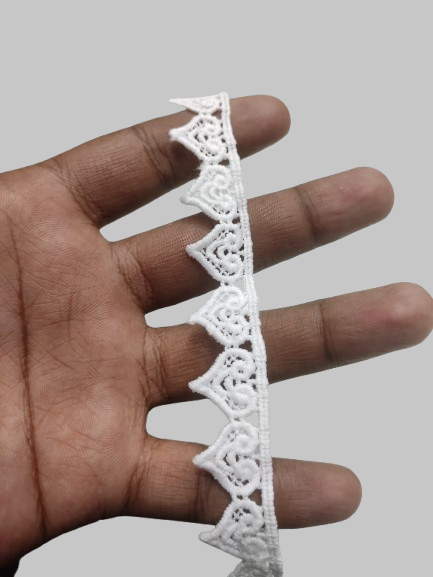 white dyeable lace 13 metre