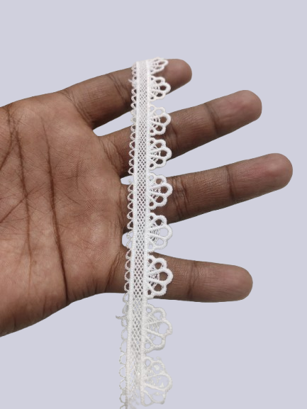 white dyeable lace 13 metre