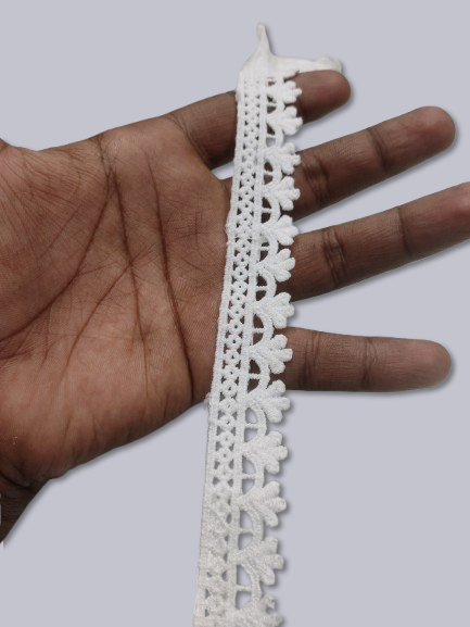 white dyeable lace 13 metre