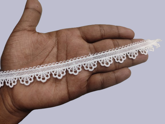 white dyeable lace 13 metre
