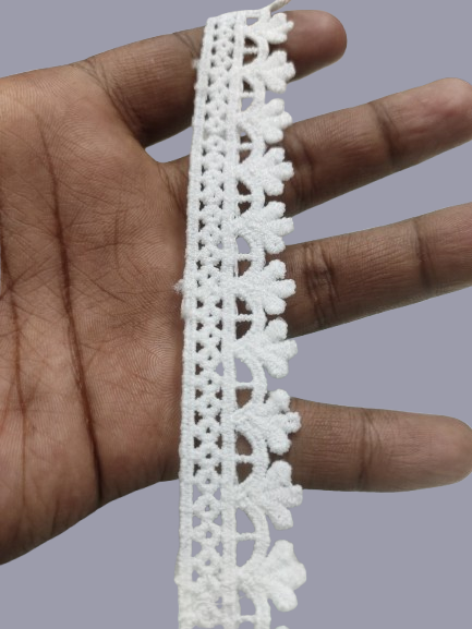 white dyeable lace 13 metre