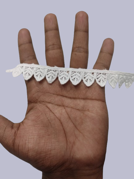 white dyeable lace 13 metre