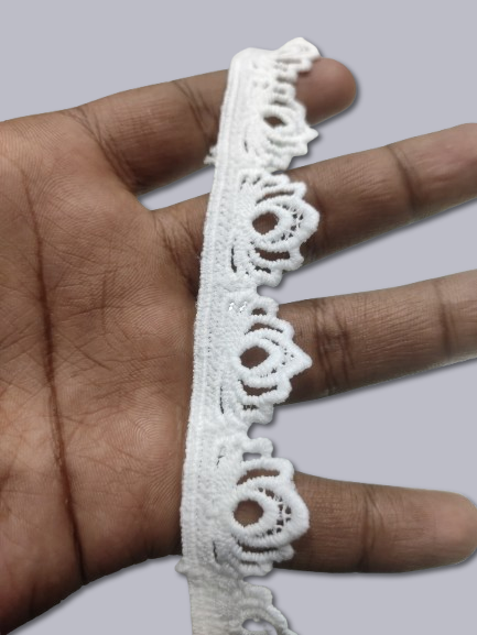 white dyeable lace 13 metre