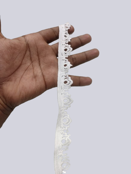 white dyeable lace 13 metre